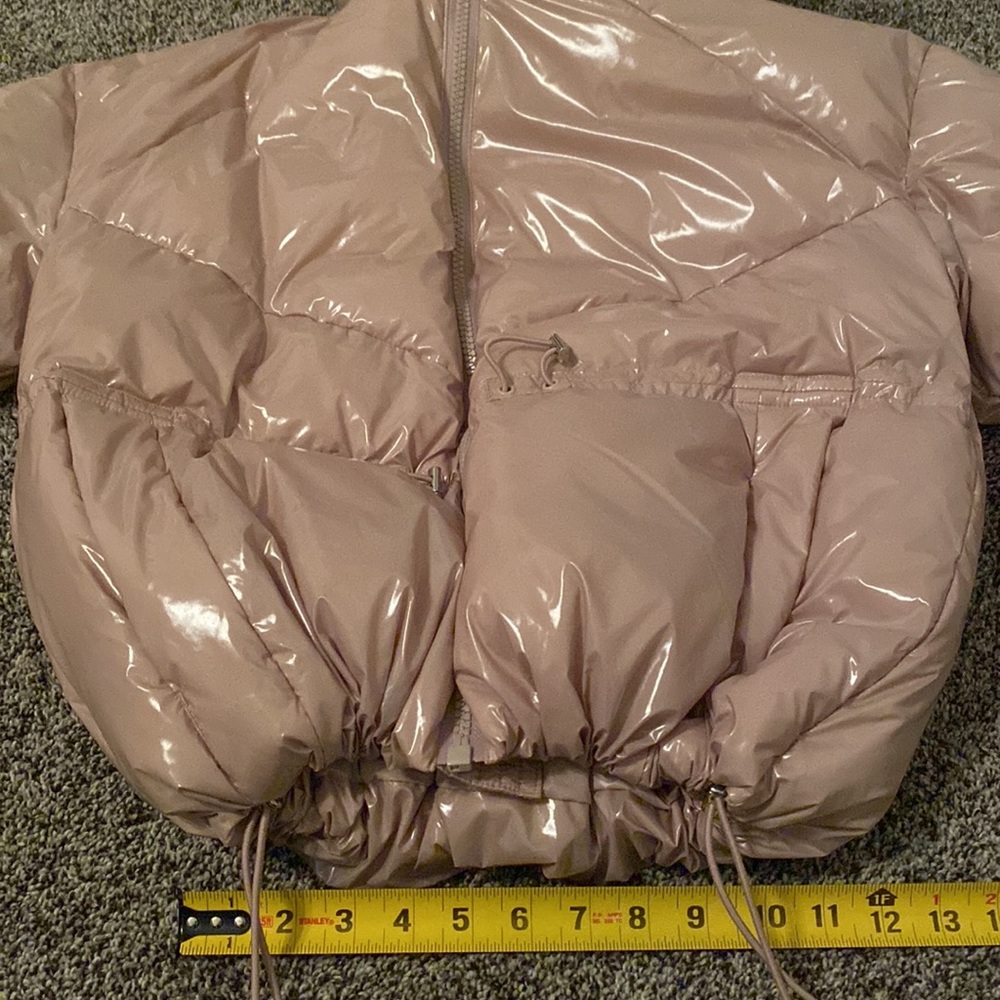 ALO Stunner Puffer Jacket Dusty Pink Size Small - Picture 11 of 14